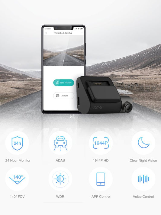 70mai Dash Cam Pro-Vehicles' Hidden Guardian