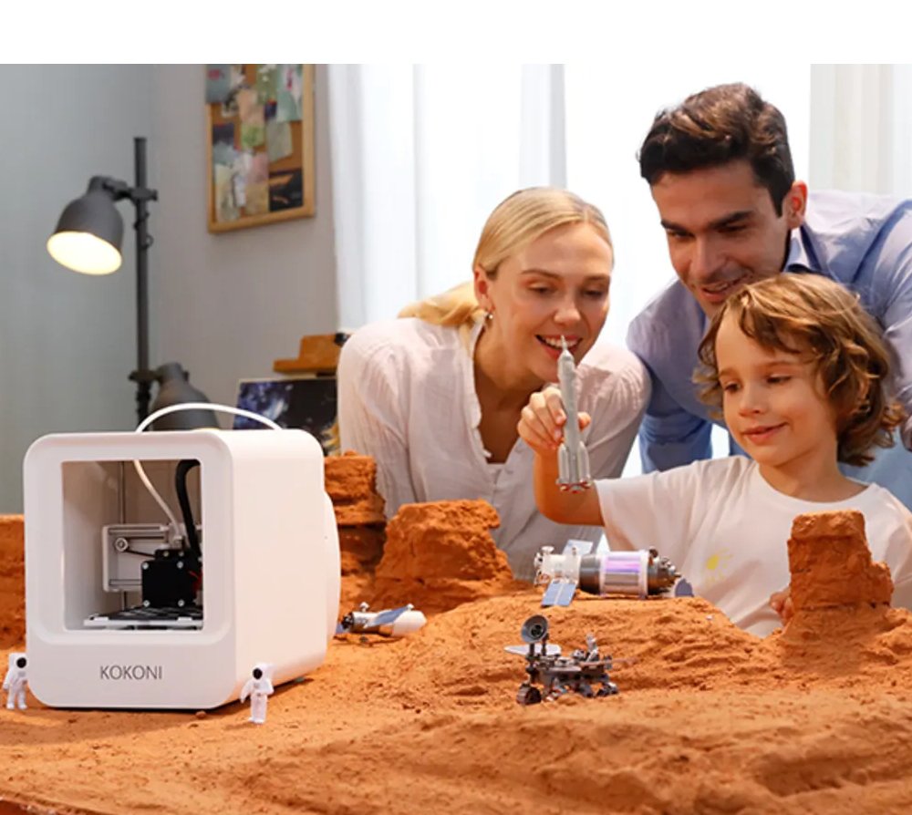 KOKONI: 1st 3D Printer with Instant AI 3D Modeling